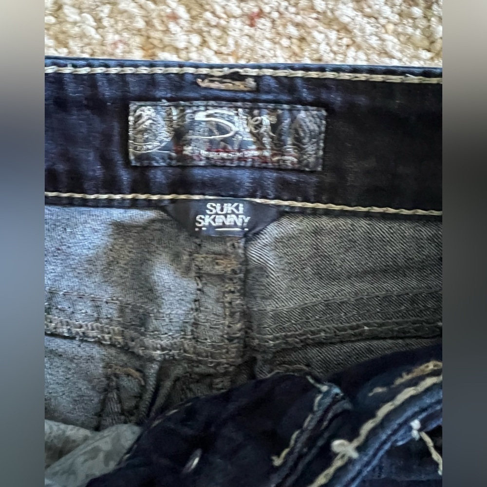 Women’s silver jeans SUKI skinny 24/31 - Picture 7 of 7
